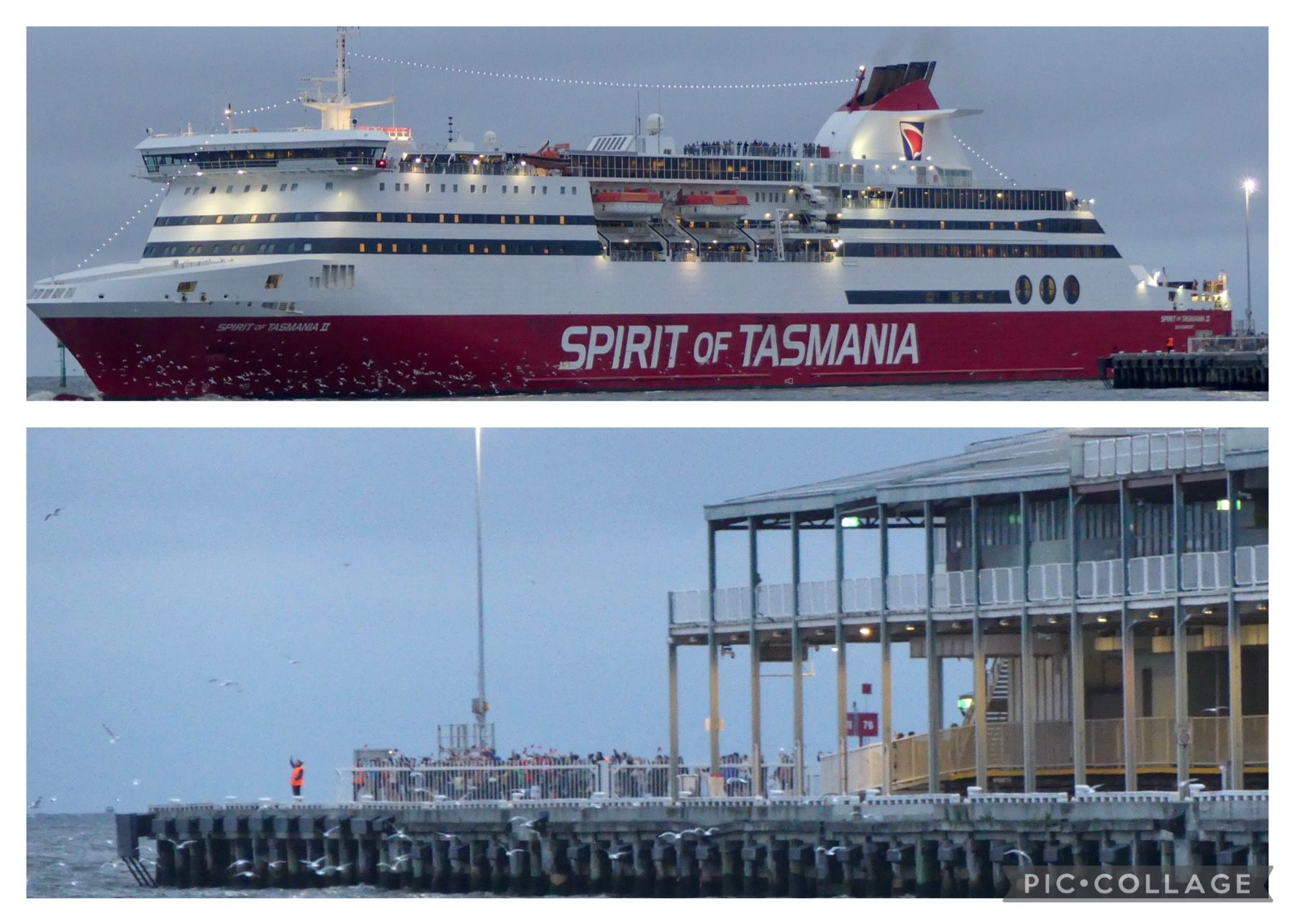 Spirit of Tasmania - LAST Departure from Station Pier, Port Melbourne